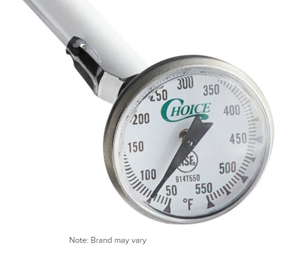 Thermometer, test, 50-550 DEGREES