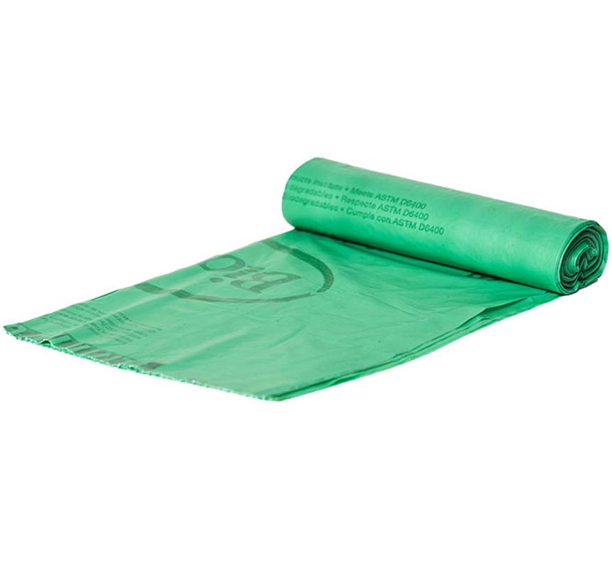 Liners, compostable, 33gal, 100ct