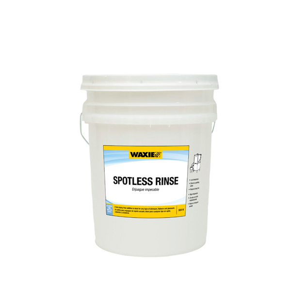 Dish machine rinse aid, Spotless Rinse, 5gal.