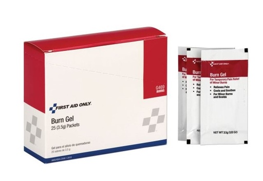 [977] Burn Gel packets, 25 x 1/8 oz.