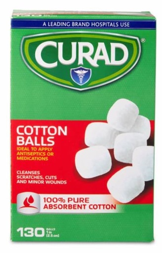 [980] Cotton-balls, sterile, 130ct