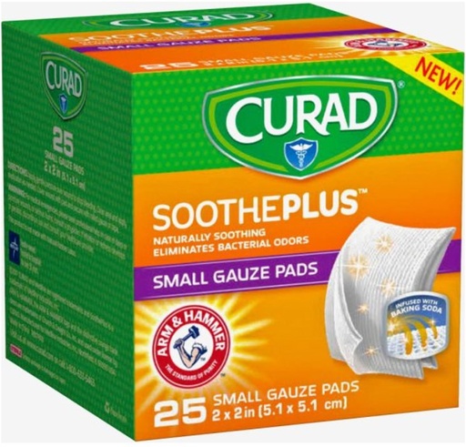 [1005] Gauze Pads, 2x2", 25 ct