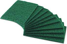 [1063] Scrub Pad, Medium Duty, Green, 6"x9", 20pk.