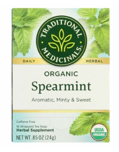 [1205] Spearmint, organic, Equal Exchange, 16 bags