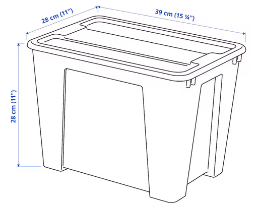 [1822] Storage Bin, 6gal